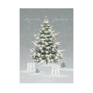 Jouluaaton hämärtyessä